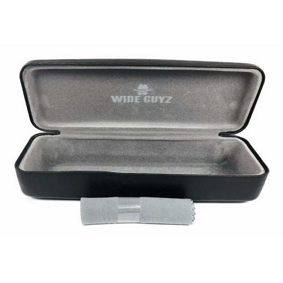 New Wide Guyz Brown TONY Eyeglasses 60mm for The Stylish Large Man - Picture 3 of 3